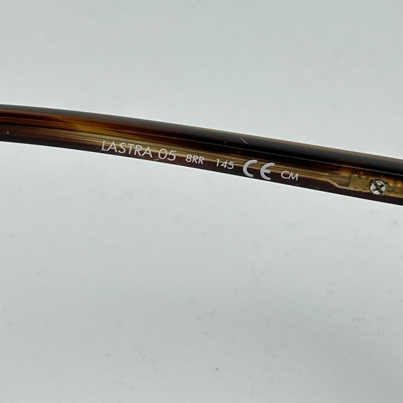 Safilo Lastra 05 8RR Men's Eyeglasses Frame Brown Plastic Cat Eye Full Rim 145mm - Picture 7 of 9